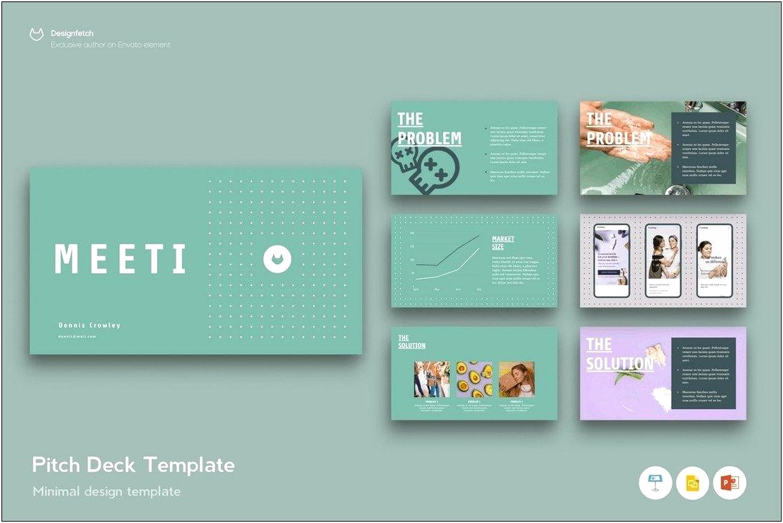 Investor Pitch Deck Powerpoint Template Free