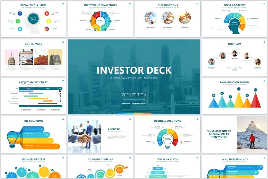Investor Pitch Template Kit Free Powerpoint Download