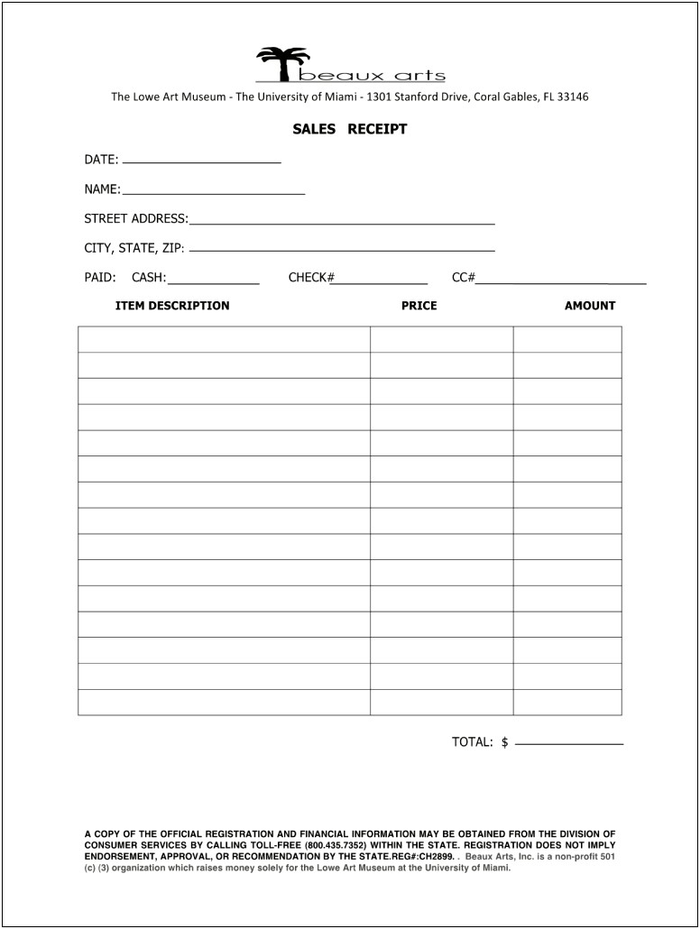 Invoice Template To Print For Free