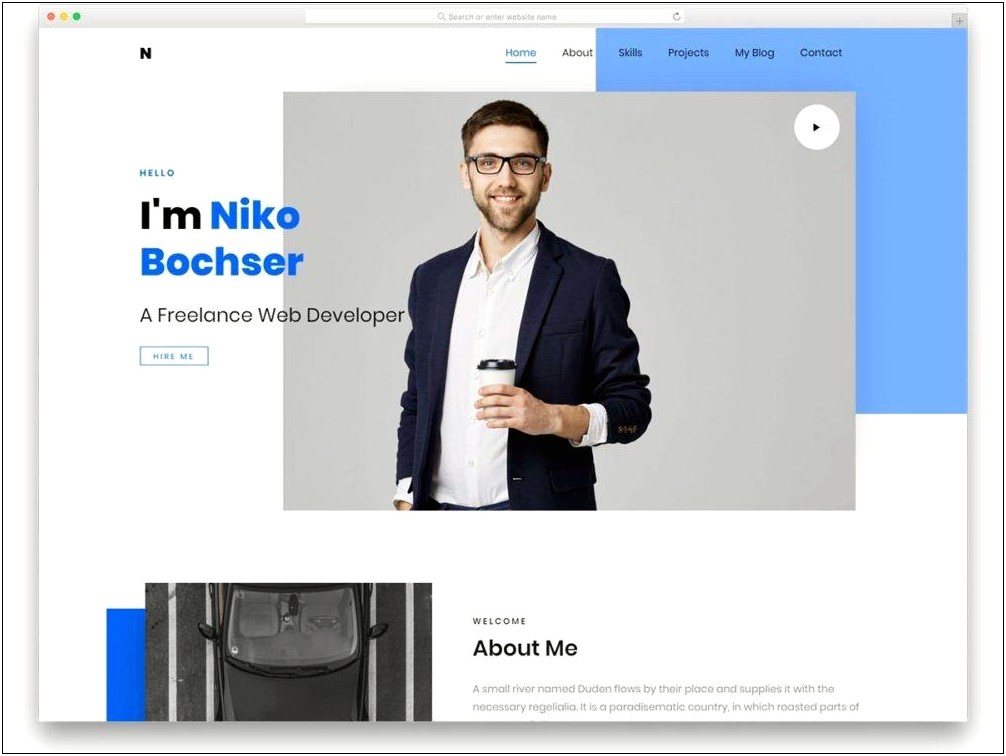 Itobuz One Page Html Template Free Download
