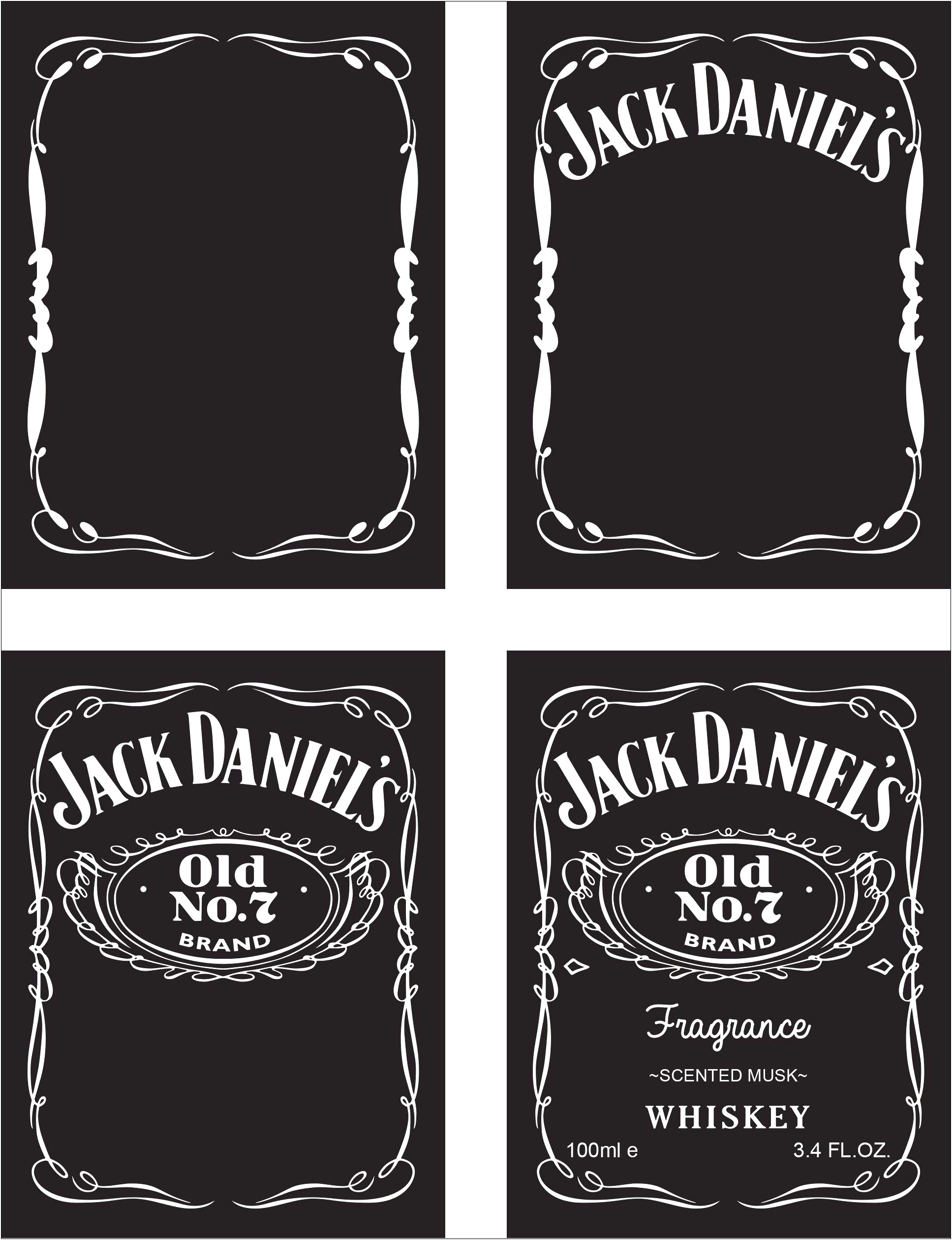 Jack Daniels Birthday Invitation Template Free