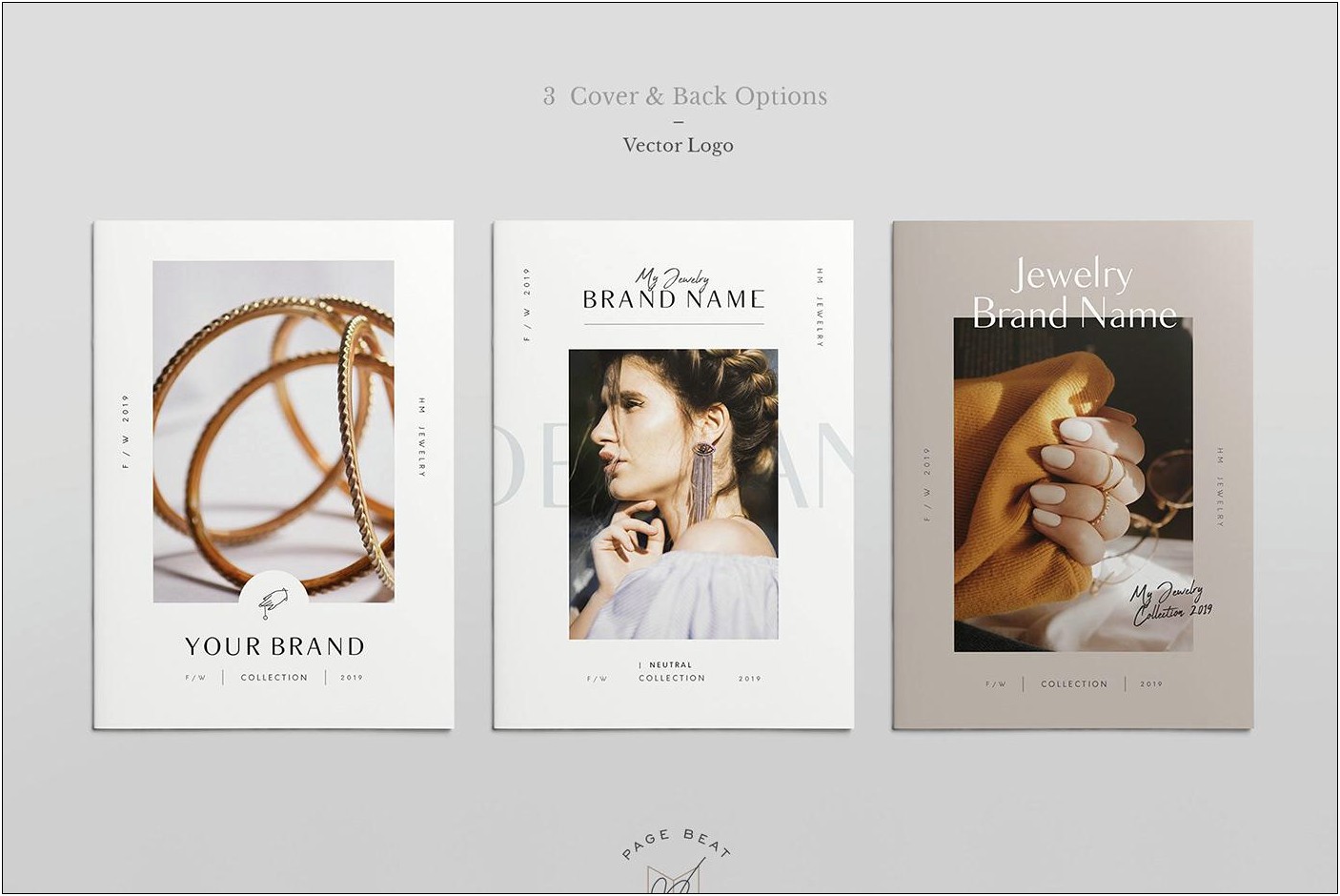 Jewelry Brochure Design Templates Free Download
