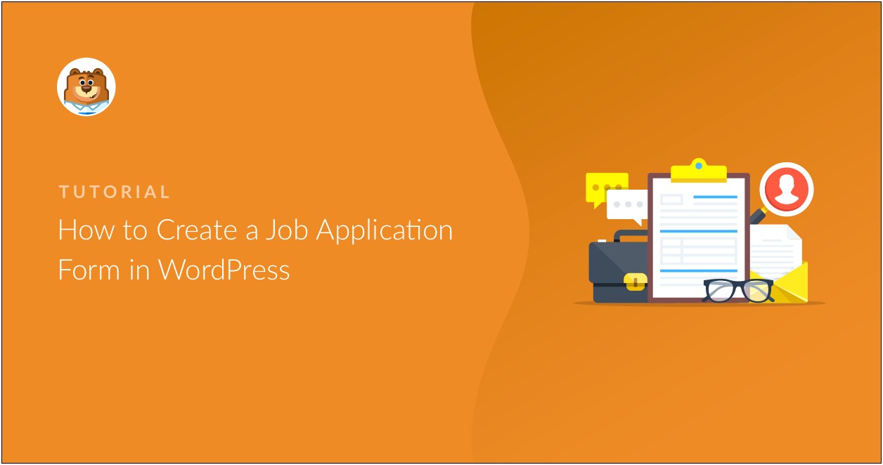 Job Application Form Template Html Css Free Download