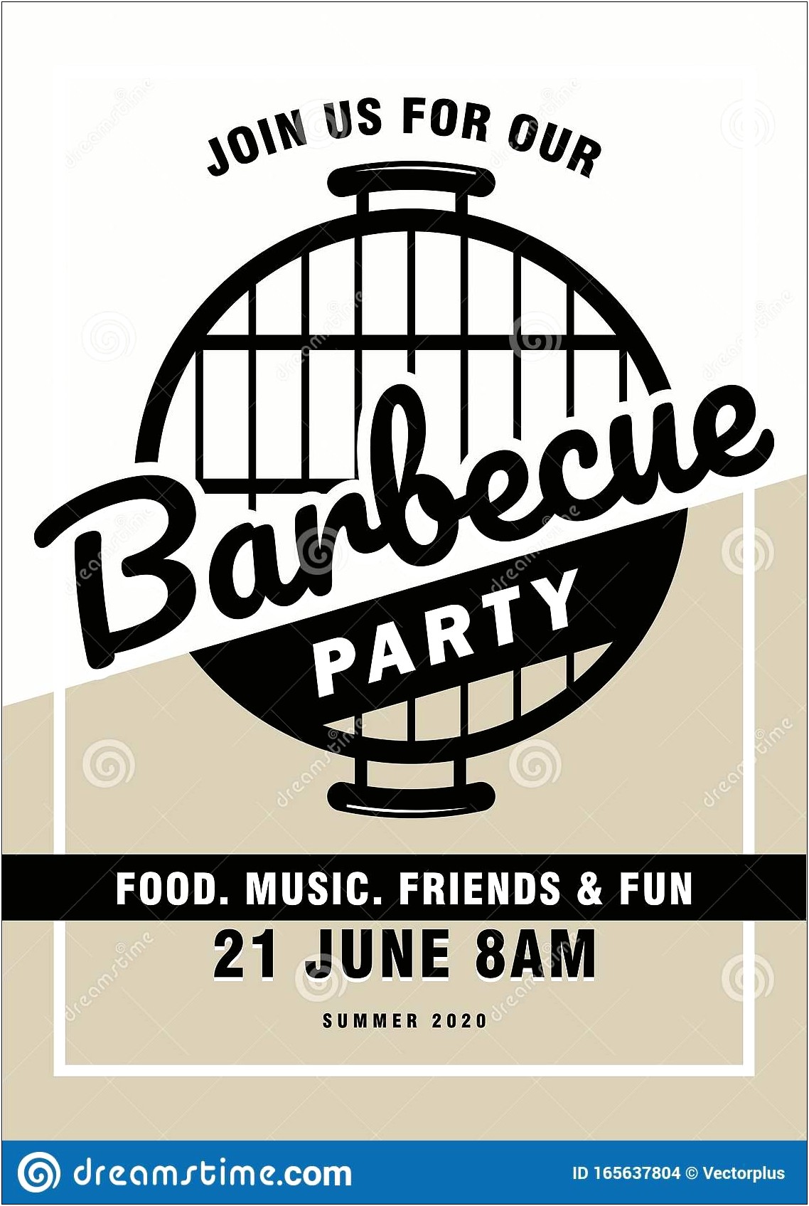 Join Us For A Bbq Template Free