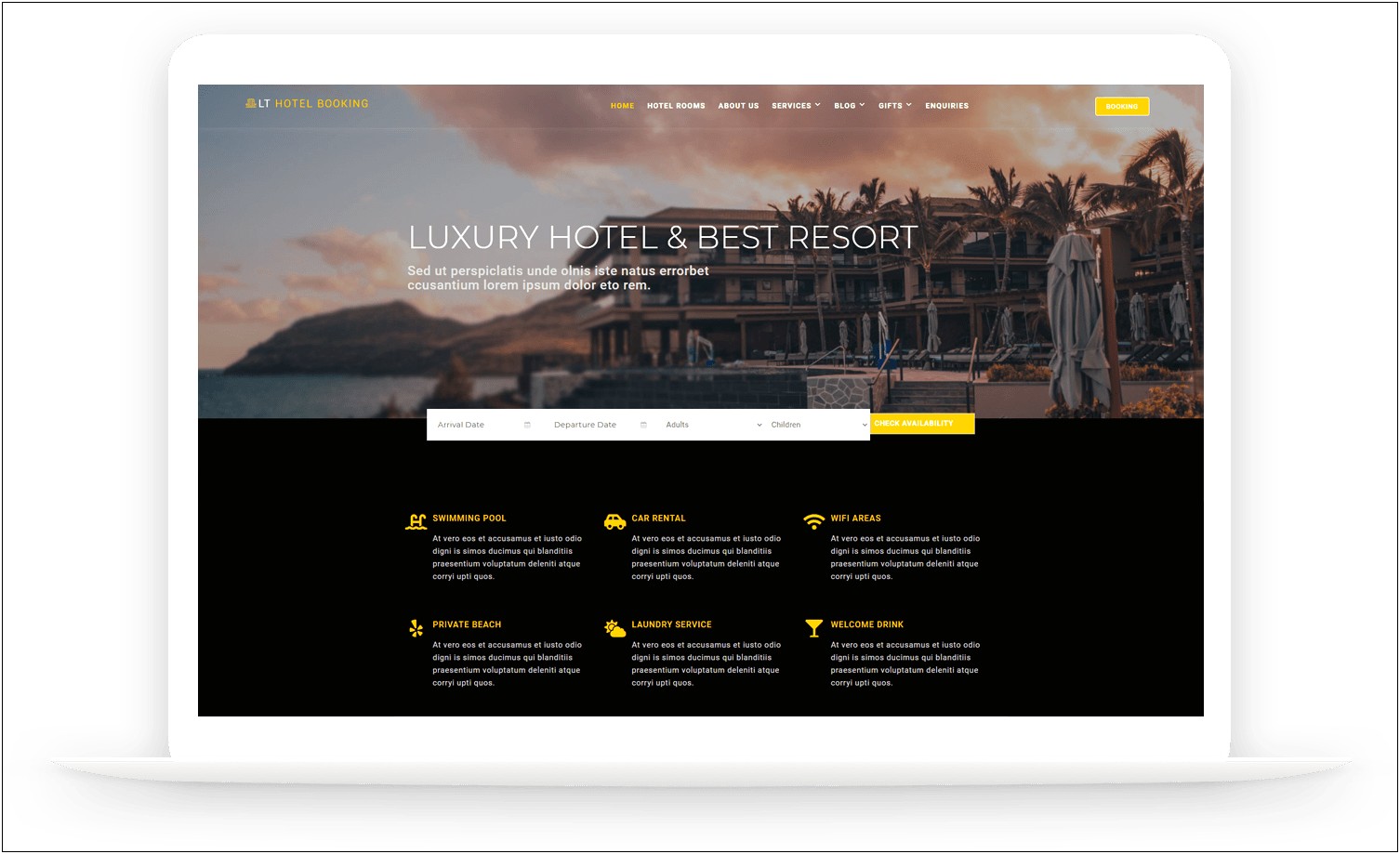Joomla 2.5 Hotel Templates Free Download