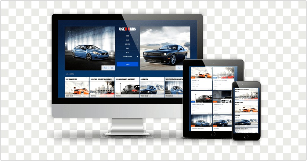 Joomla Car Dealer Template Free 3.7