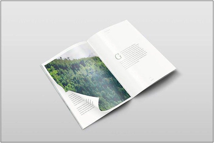Journal Publication Psd Template Print Free Download