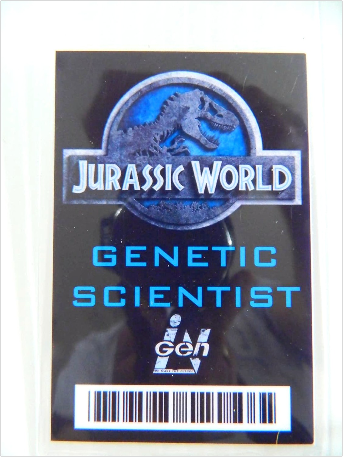 Jurassic World Id Badge Template Free