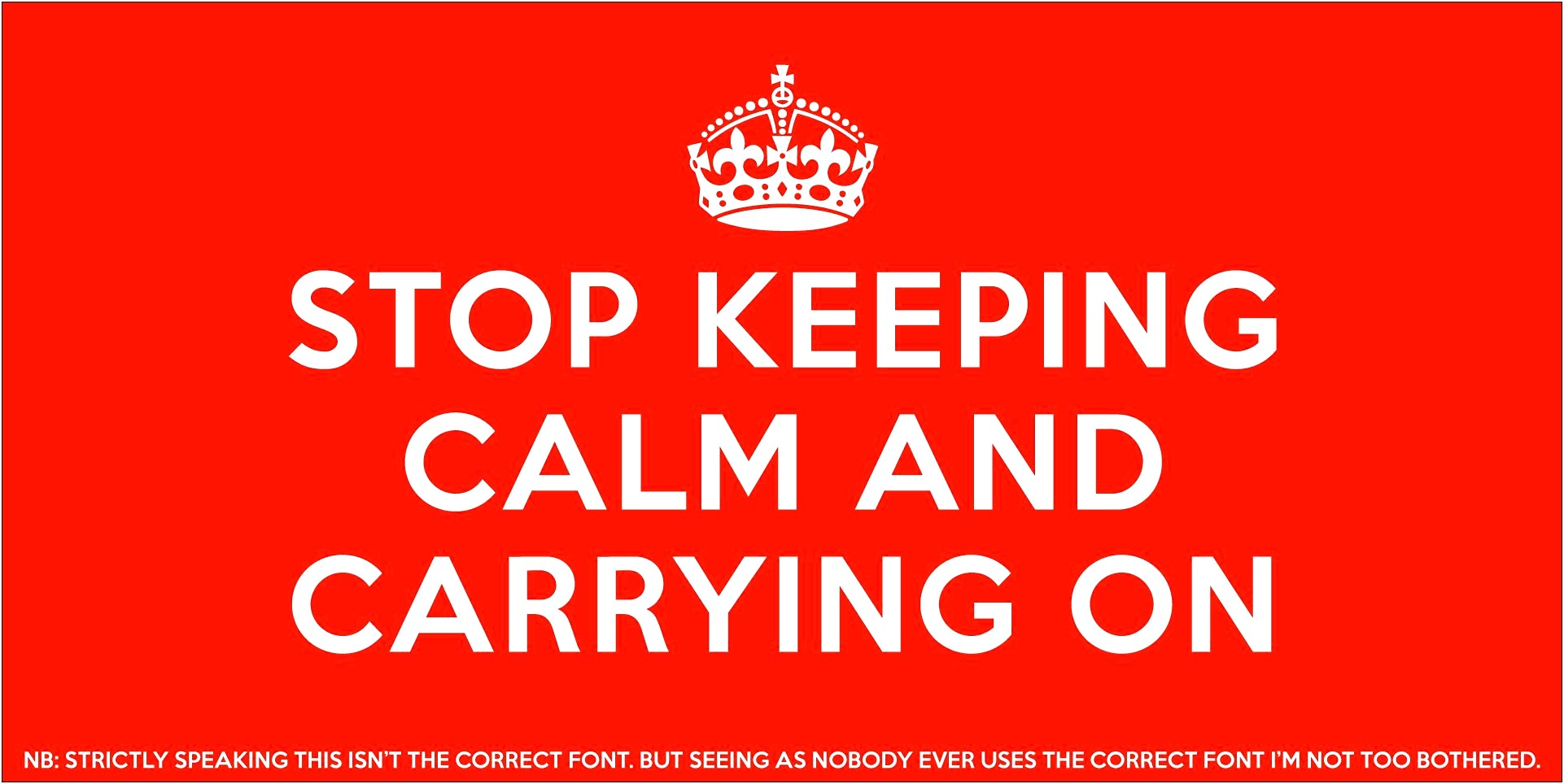 Keep Calm And Carry On Free Poster Template