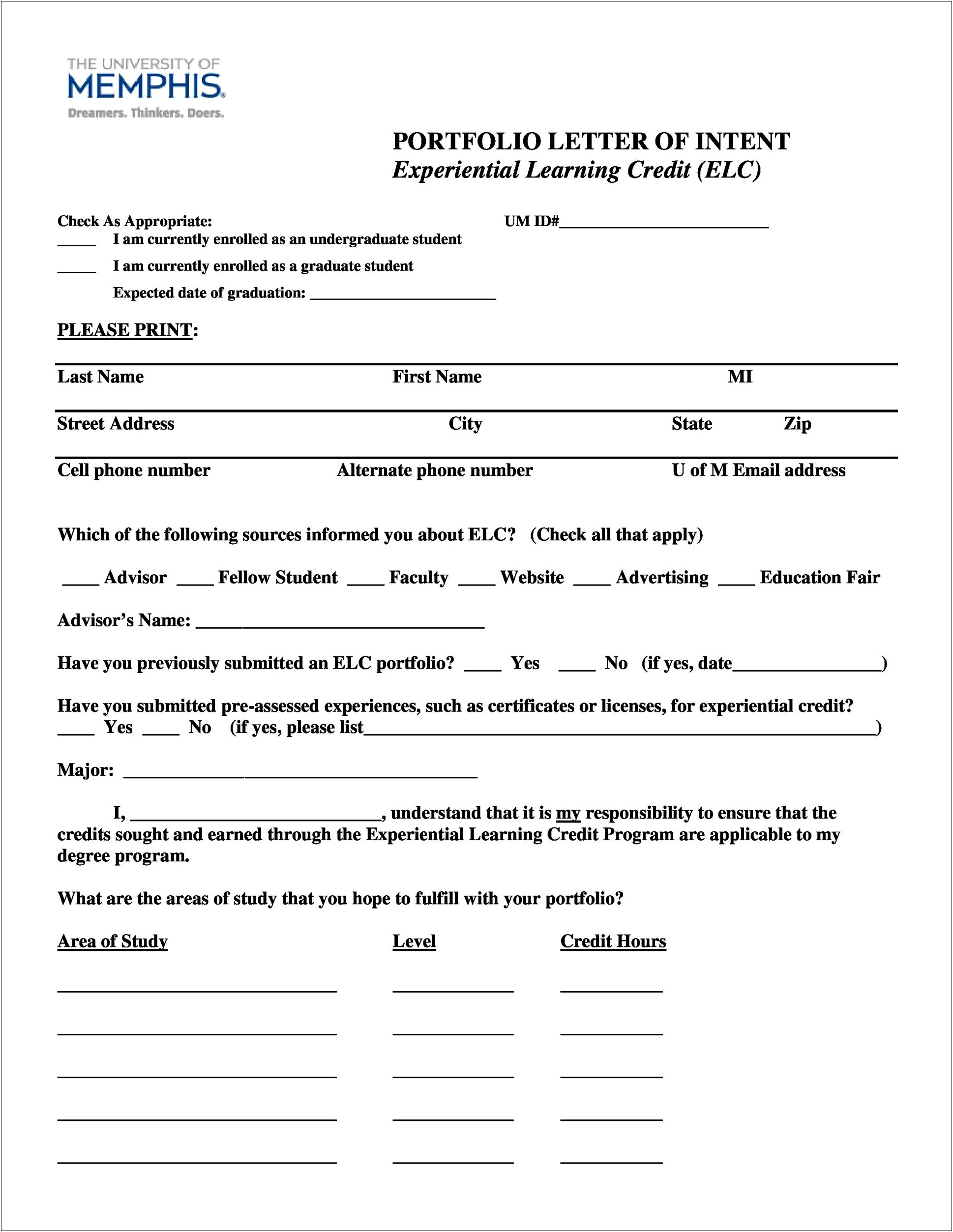 Letter Of Intent Template Free For Medicine