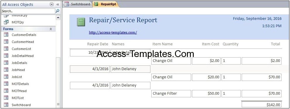 Library Management System Template Free Download