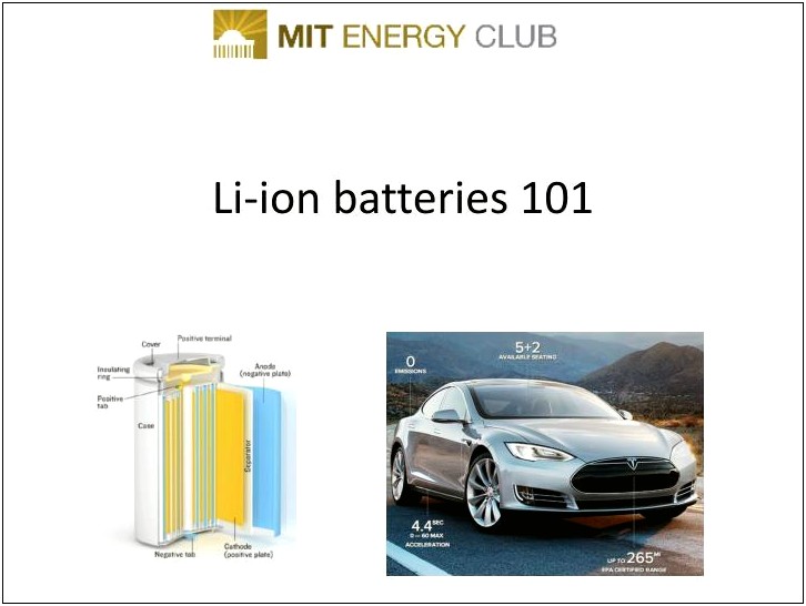 Lithium Ion Battery Templates For Powerpoint Free Download