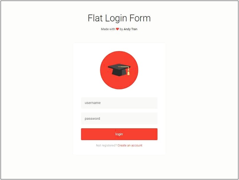 Login Form Html5 Css3 Template Free