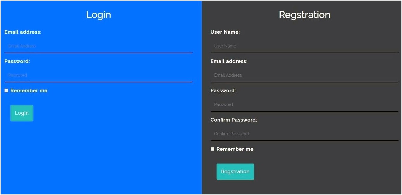 Login Html Template Bootstrap 4 Free Download