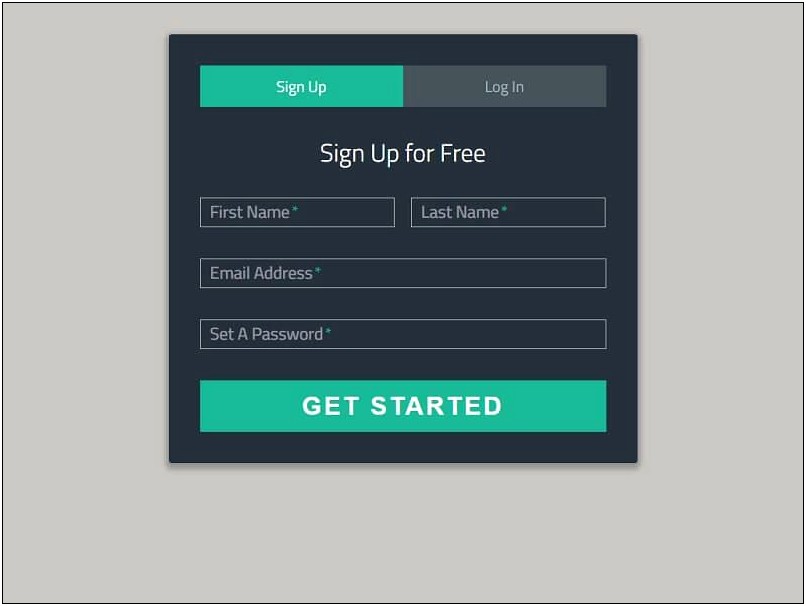 Login Page Css Templates Free Download