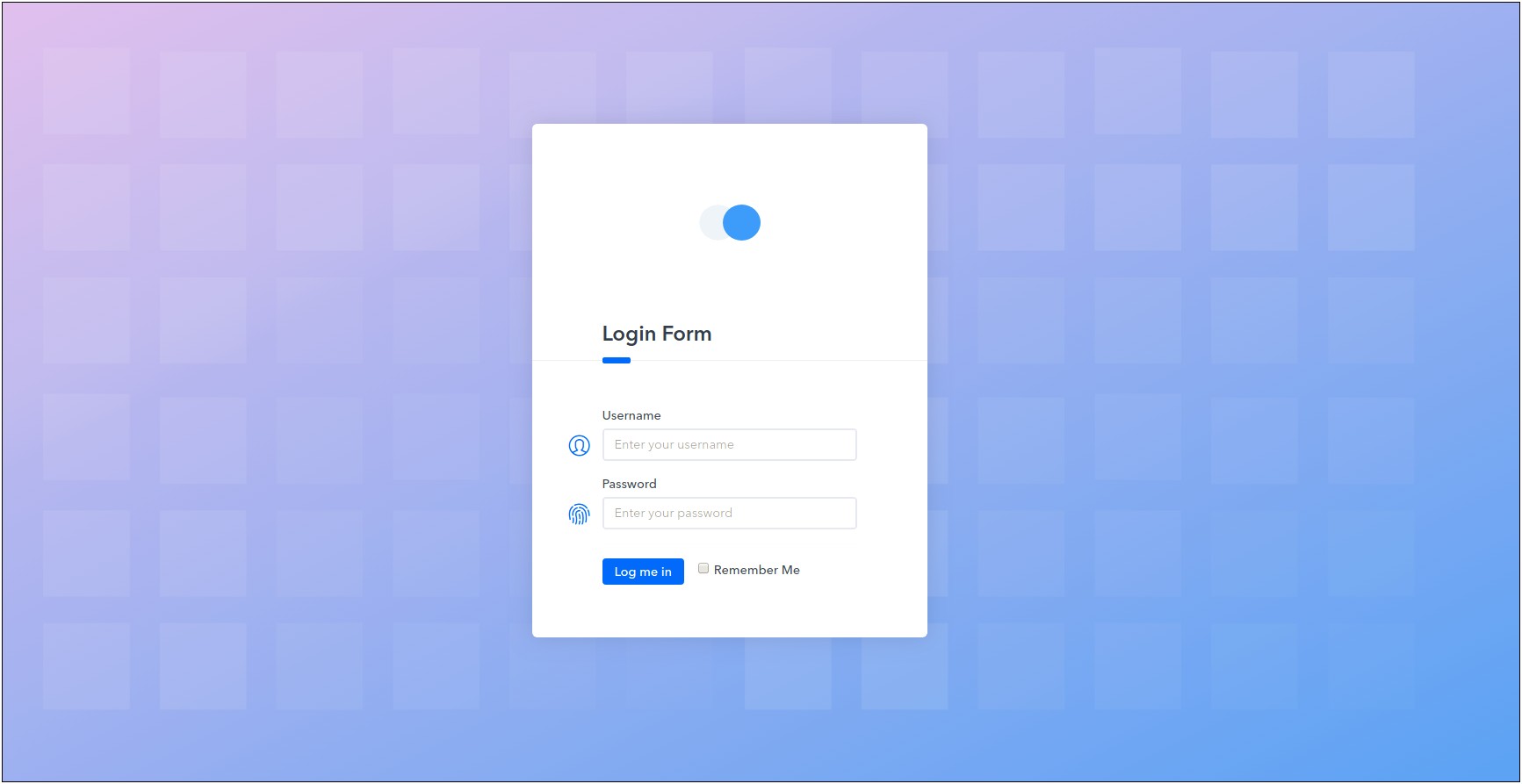 Login Template Bootstrap 4 Free Download