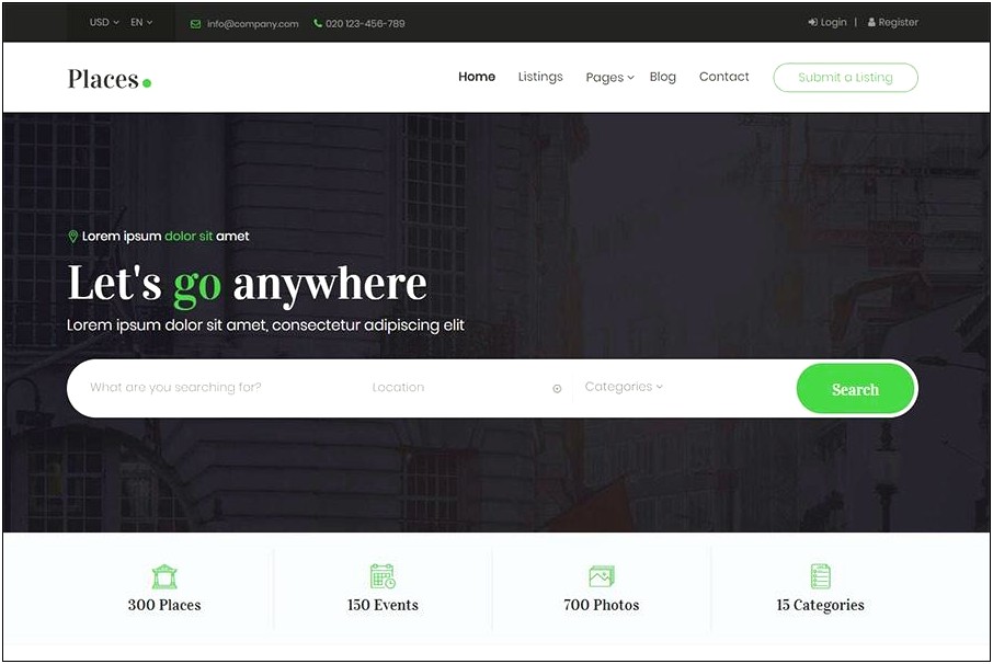 Login Template Bootstrap Responsive Free Download