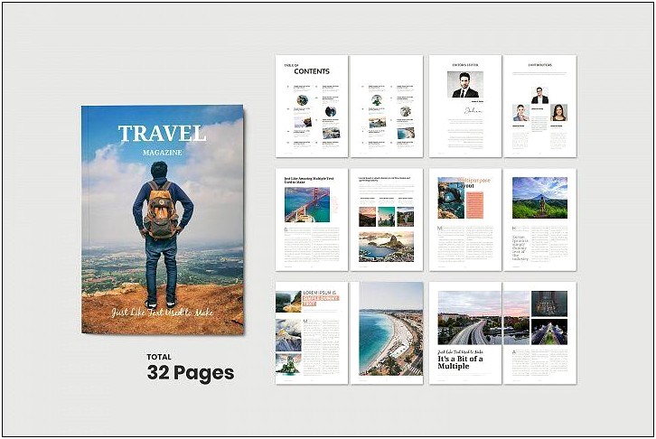 Magazine Design Templates Indesign Free Download