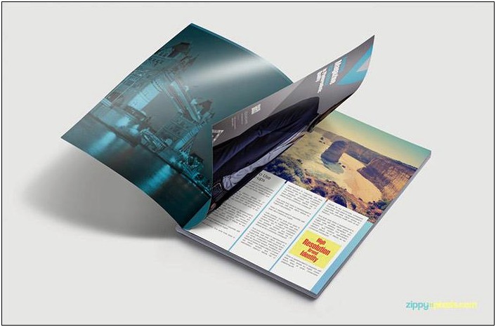 Magazine Template Psd File Free Download