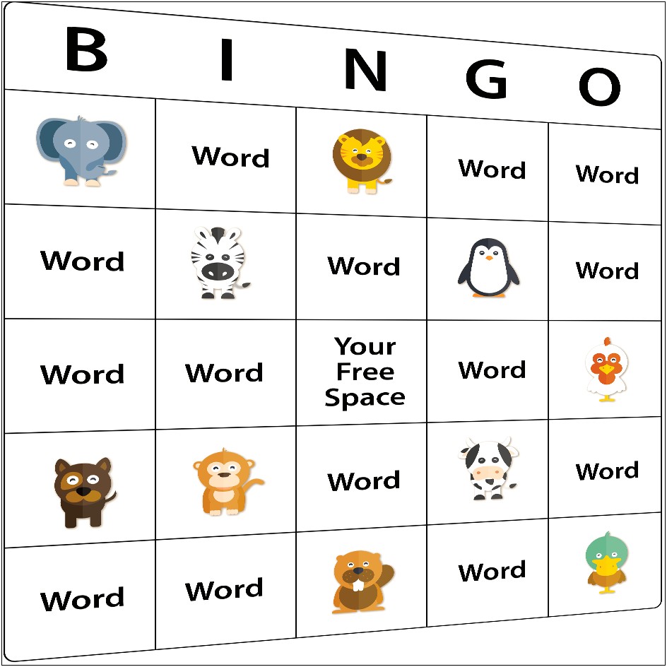Make Your Own Bingo Template Free