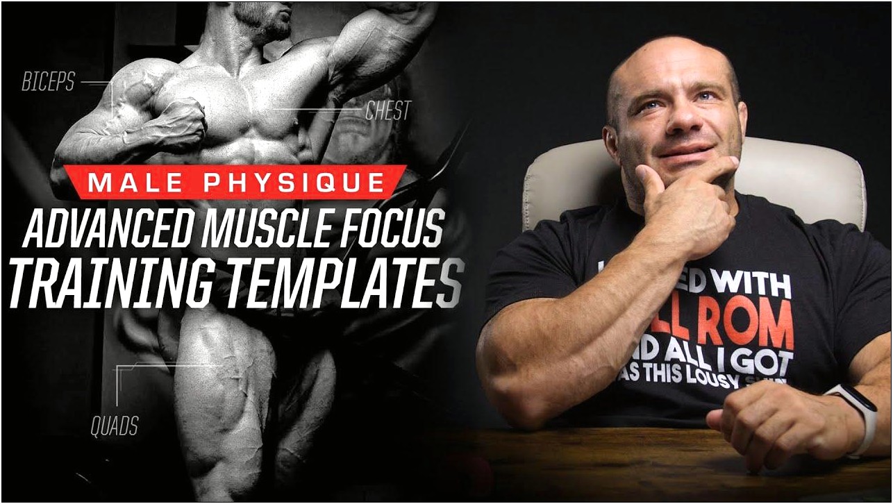 Male Physique Training Template Pdf Free Download