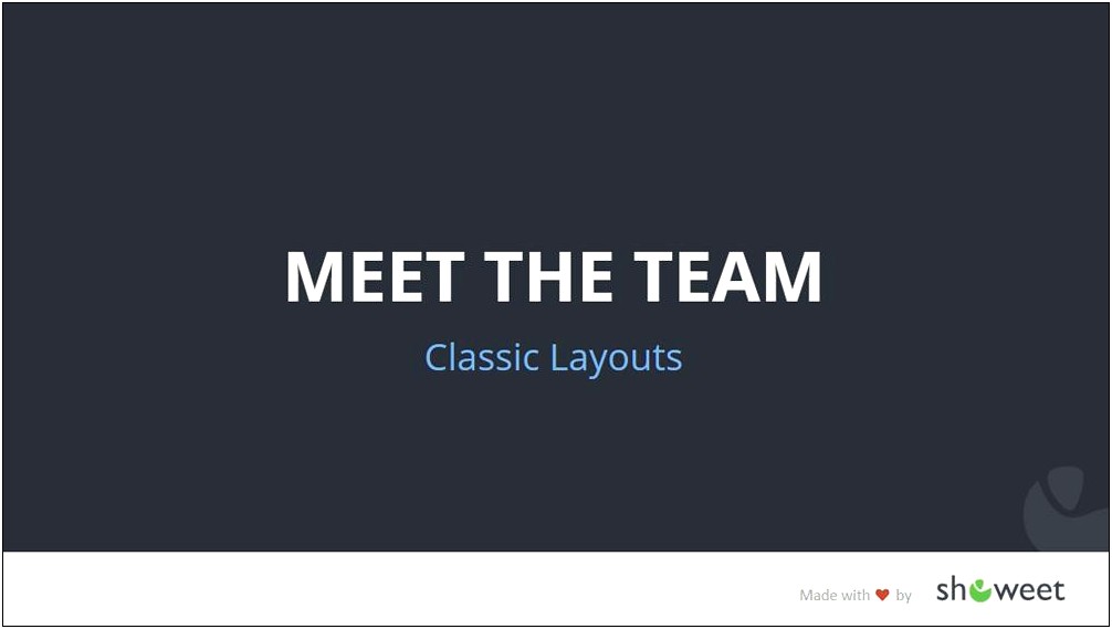 Meet Our Team Template Free Download
