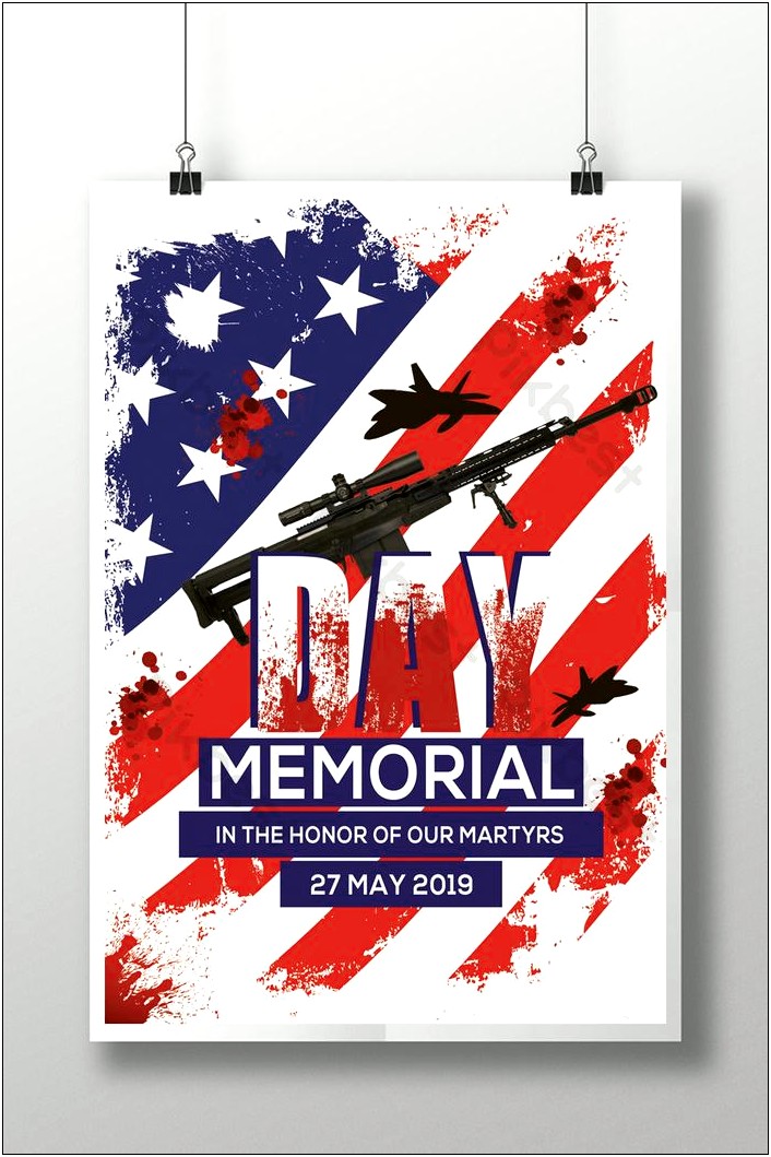 Memorial Day Psd Flyer Template 10 Free Download