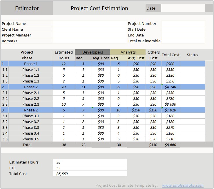 Microsoft Excel Project Management Template Free