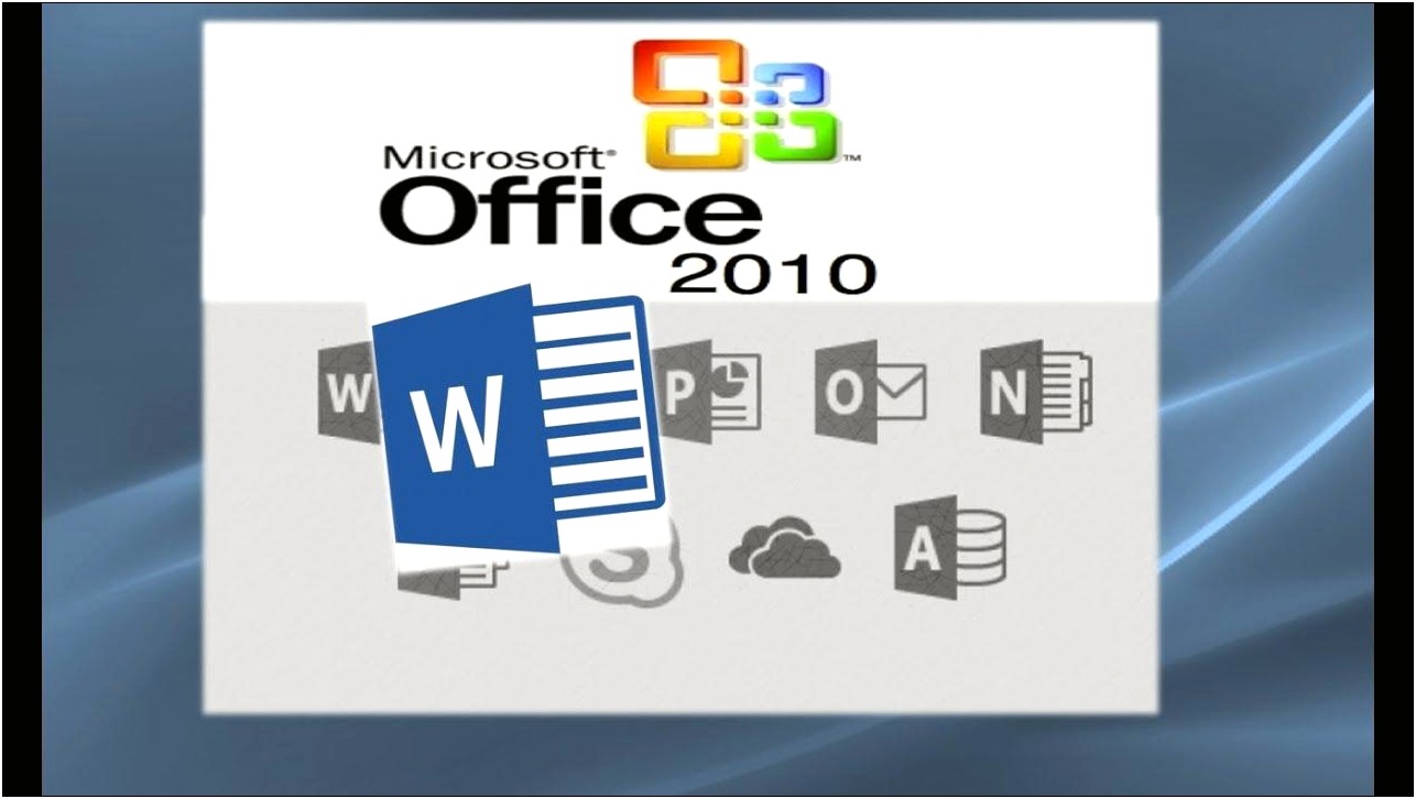Microsoft Office 2010 Templates Free Download