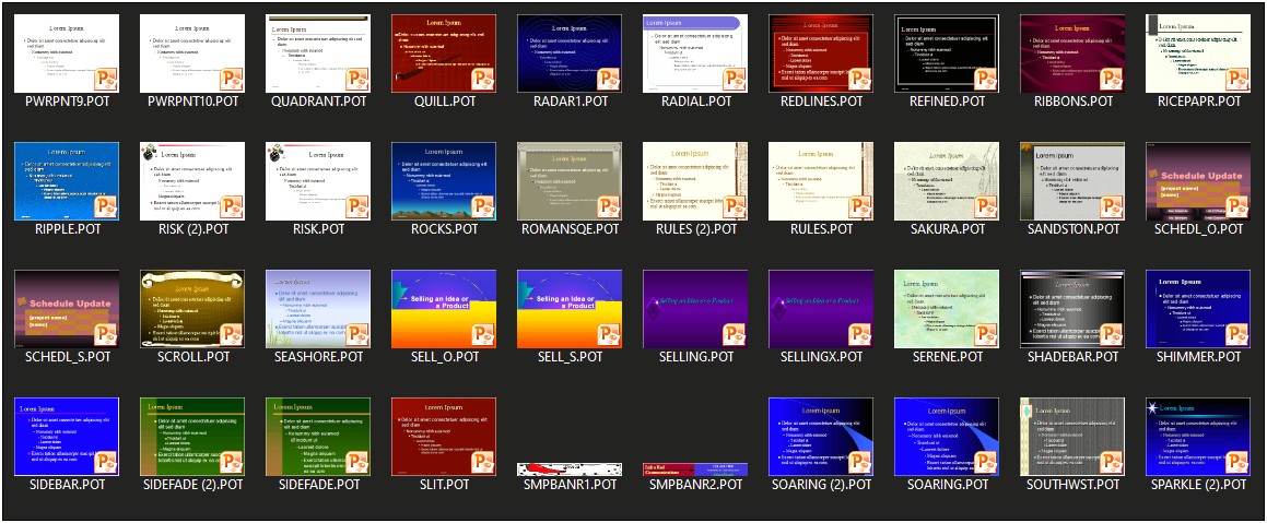 Microsoft Powerpoint 2003 Templates Free Download