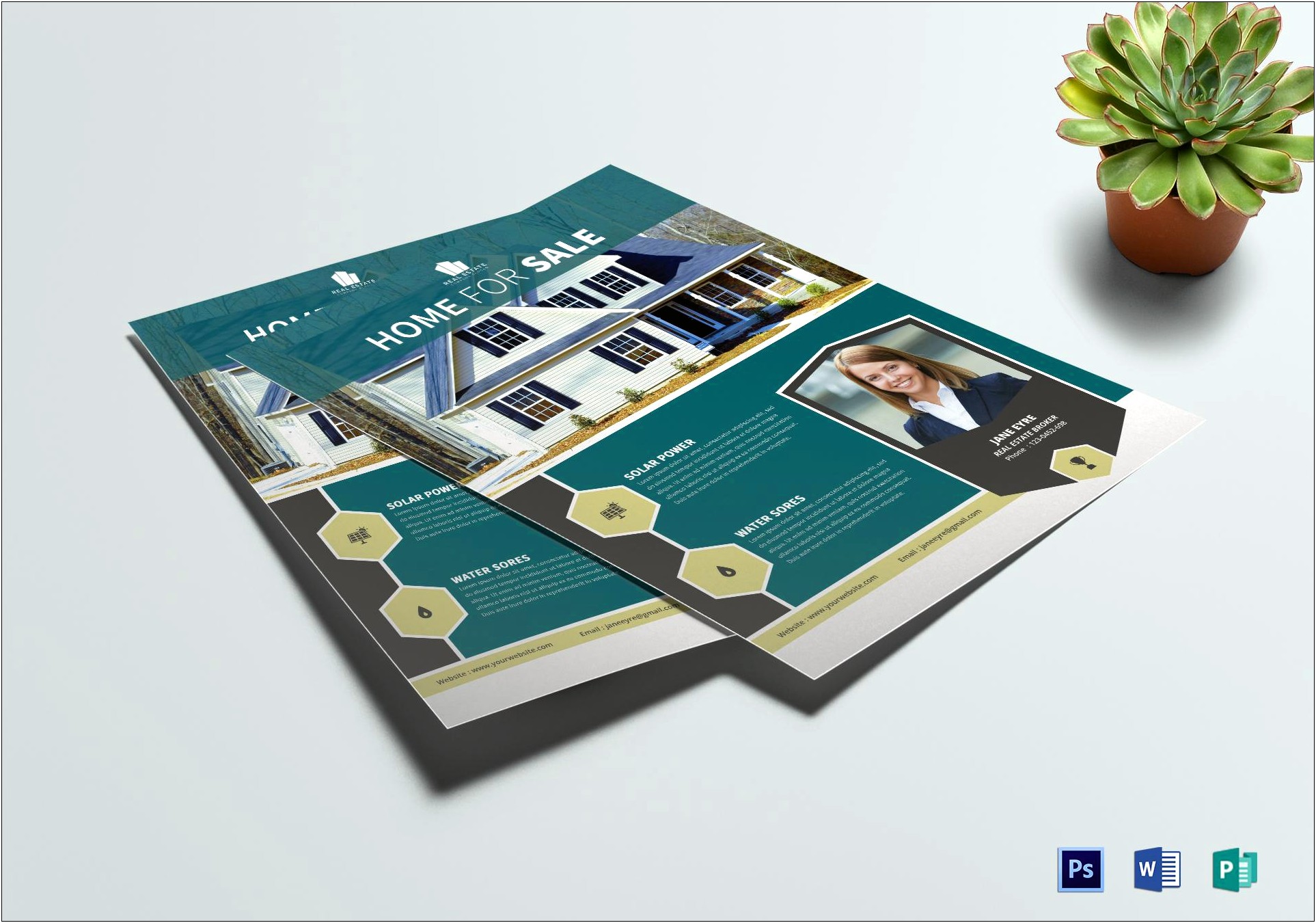 Microsoft Word Commercial Real Estate Flyer Template Free