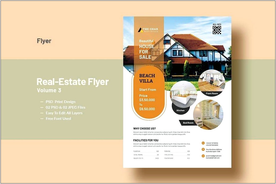 Microsoft Word Real Estate Flyer Templates Free