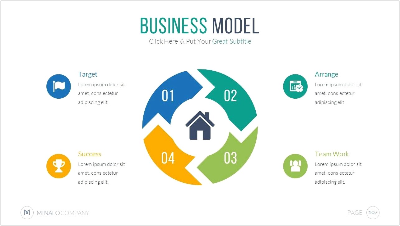Minalo Business Powerpoint Template Free Download