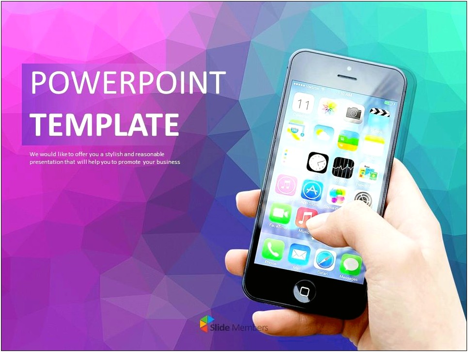 Mobile Phone Ppt Templates Free Download