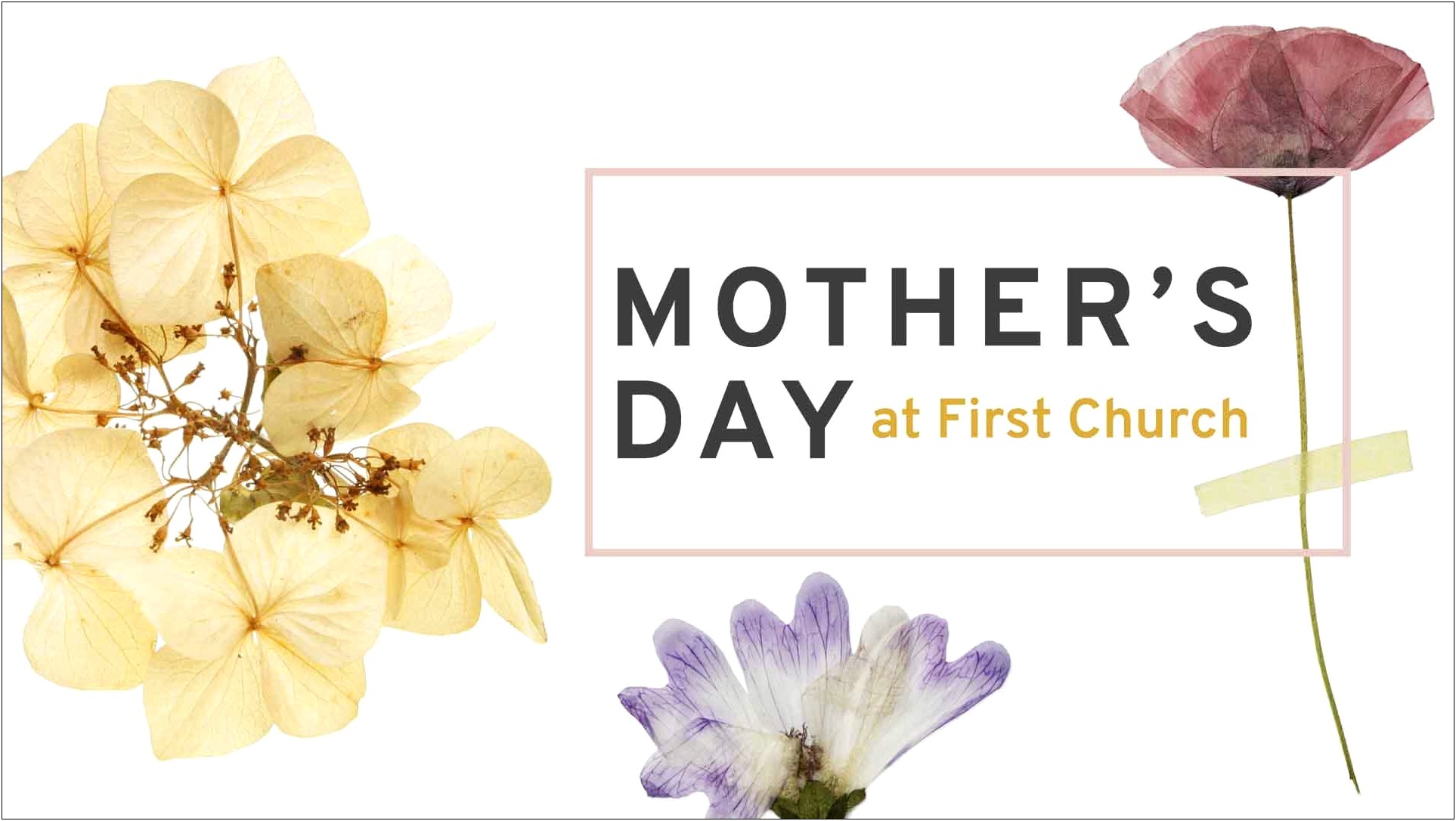 Mother's Day 2017 Church Templates Free