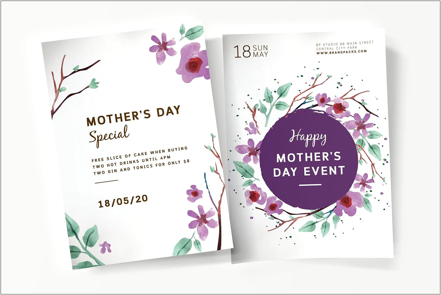 Mother's Day Bbq Flyer Template Free
