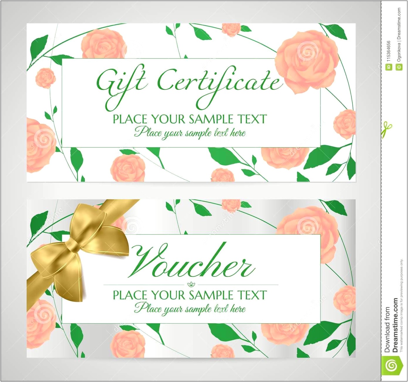 Mother's Day Gift Certificate Templates For Free