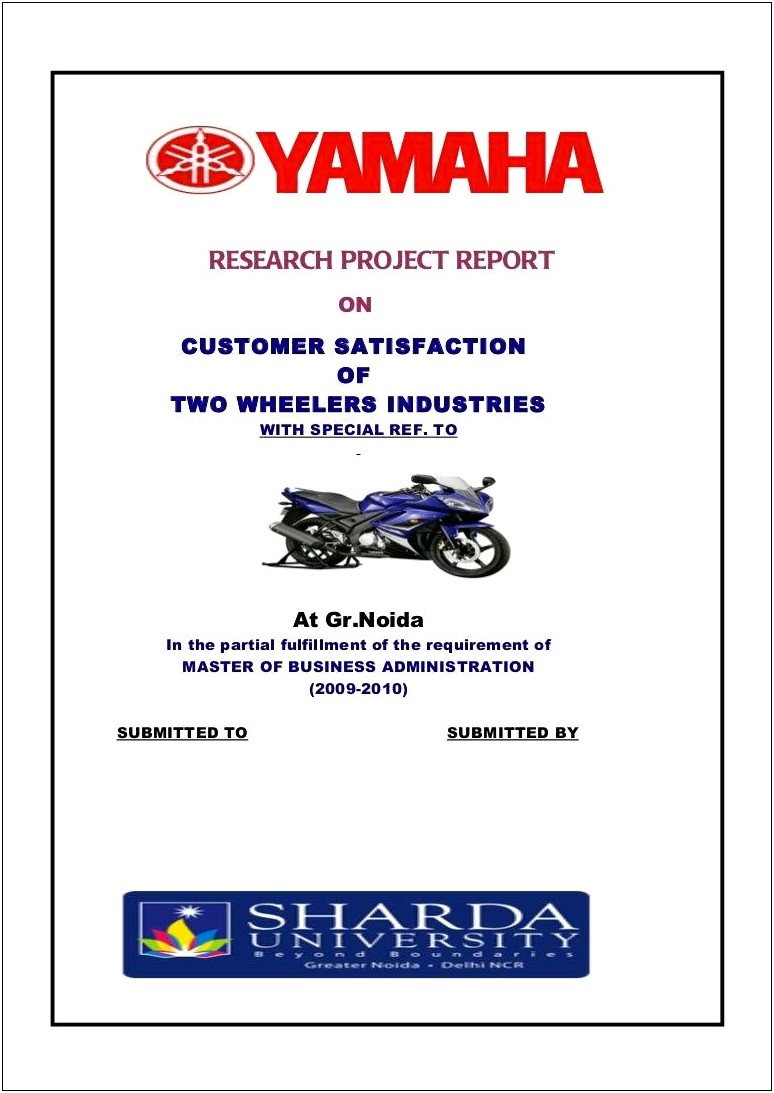 Motorcycle Dealer Executive Summary Template Free Download Doc