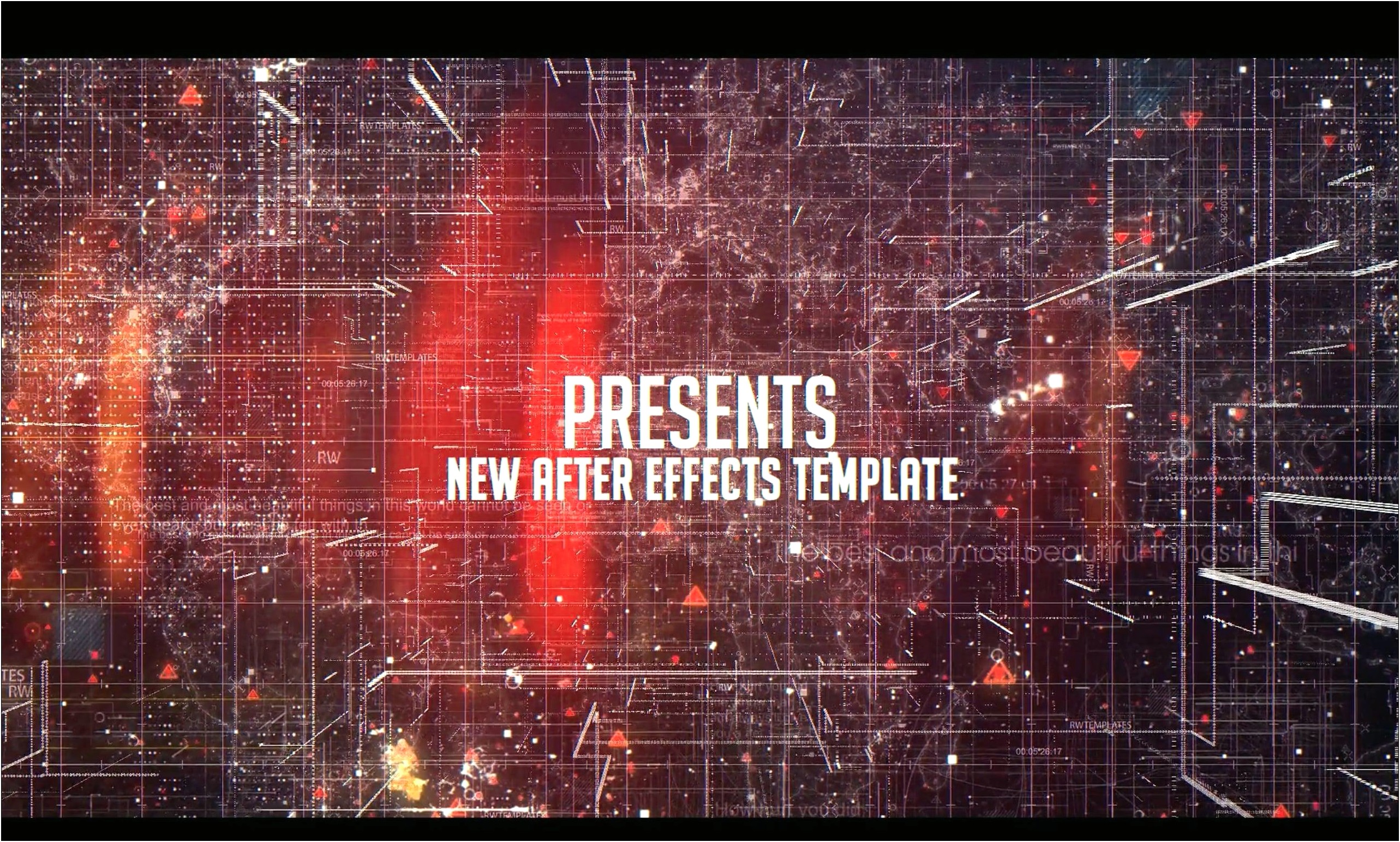 Movie Intro Animation After Effects Template Free
