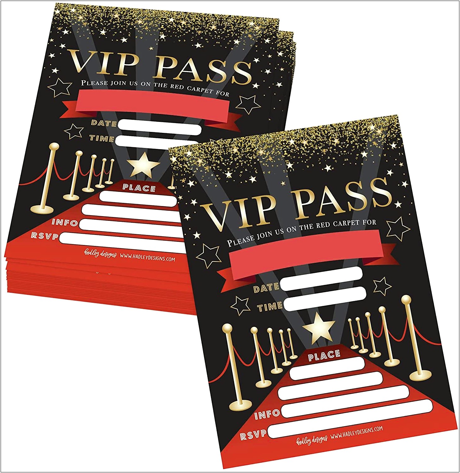 Movie Ticket Party Invitation Template Free