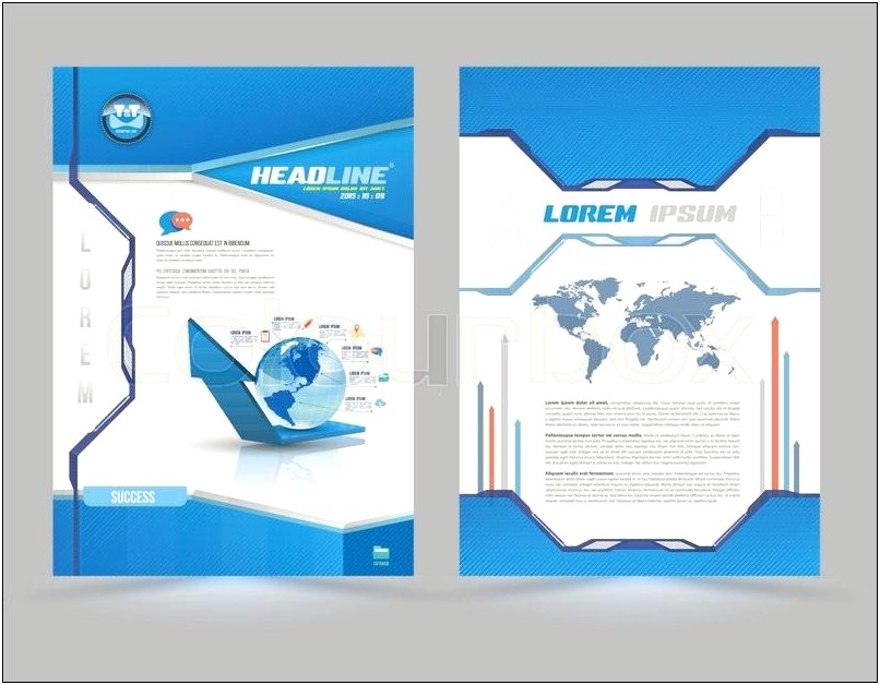 Ms Word Report Cover Page Templates Free Download