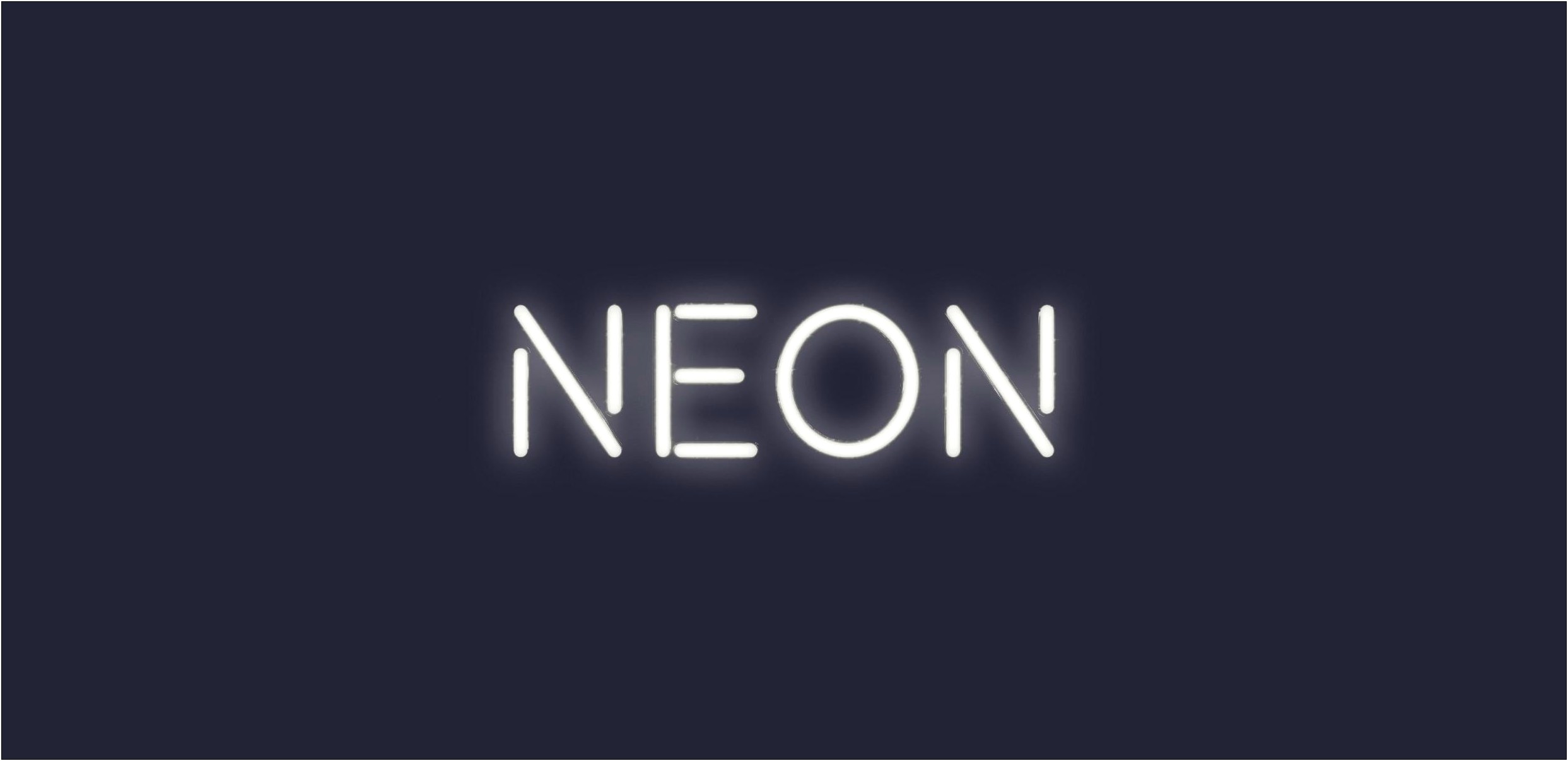 Neon Text After Effects Template Free