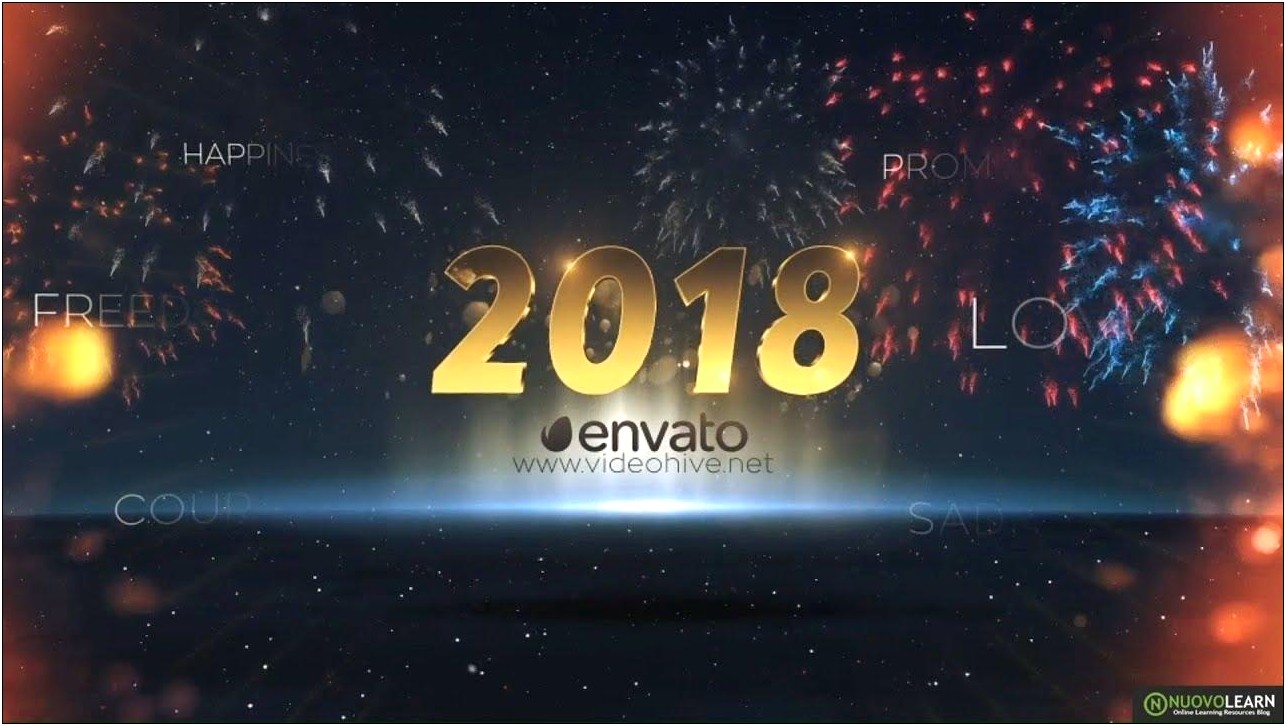 New Year After Effects Free Templates
