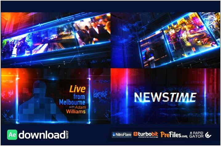 News Package After Effects Template Free Download