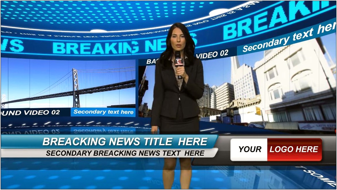News Reporter Pack After Effects Template Free