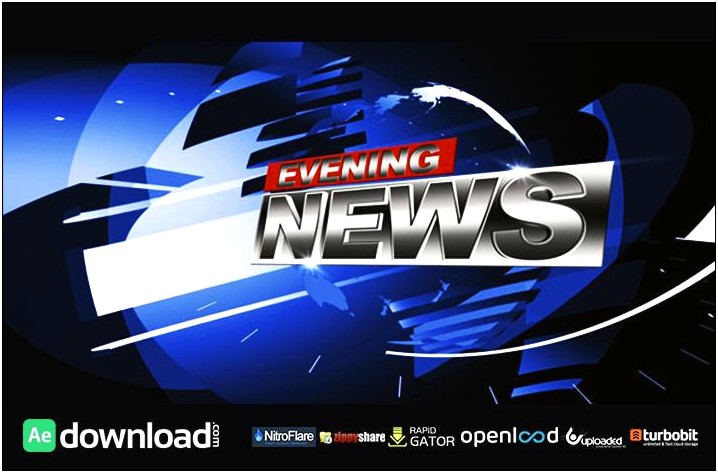 News Template Free Download After Effects