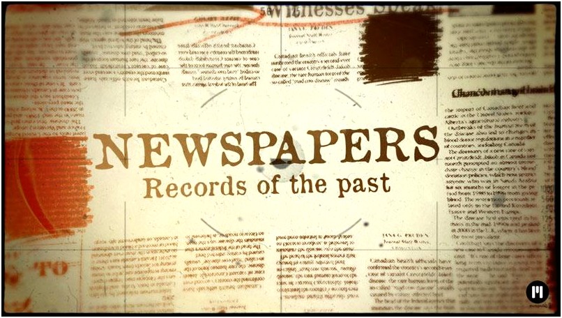 Newspaper Show After Effects Template Free Download