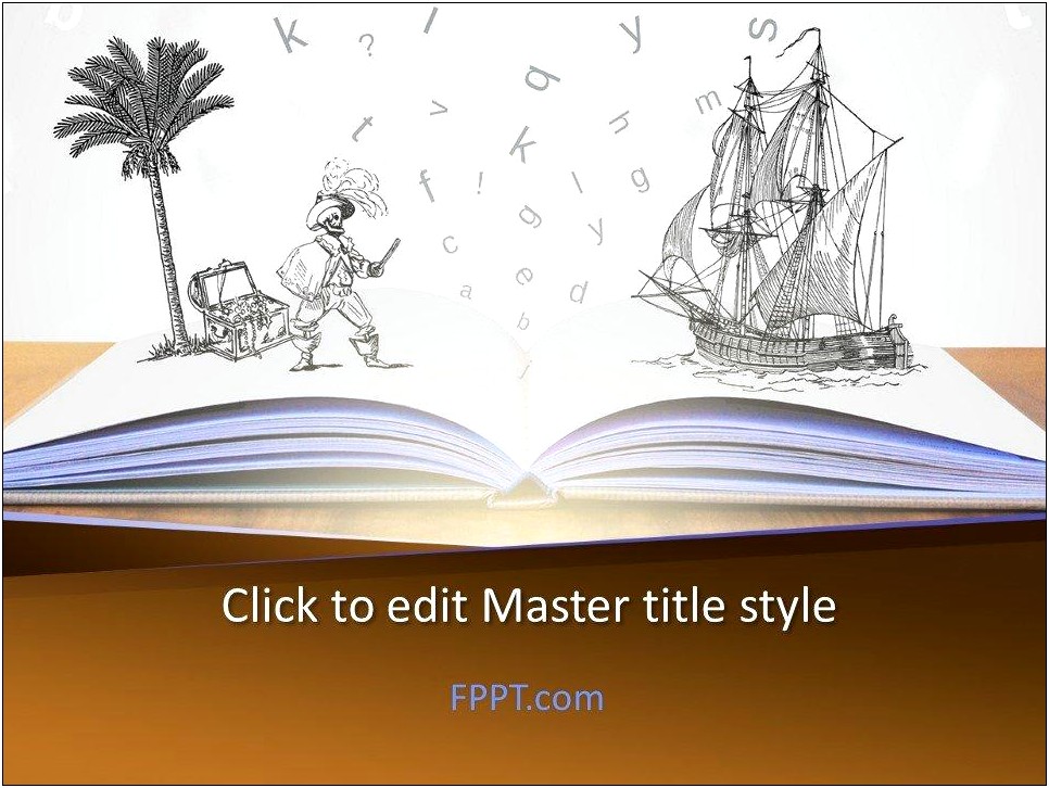 Old Book Powerpoint Template Free Download