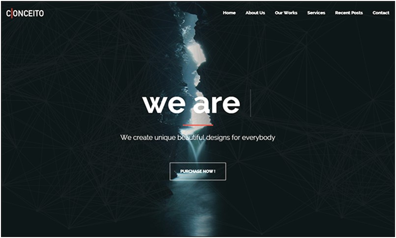 One Page Parallax Template Free Download
