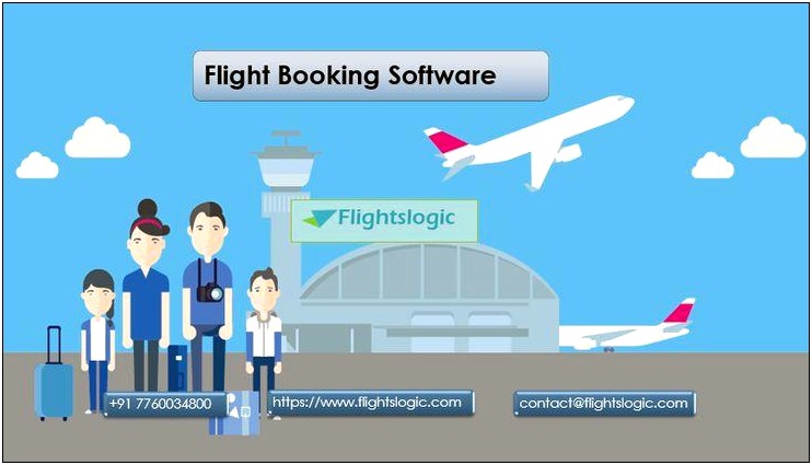 Online Airline Reservation System Template Free Download
